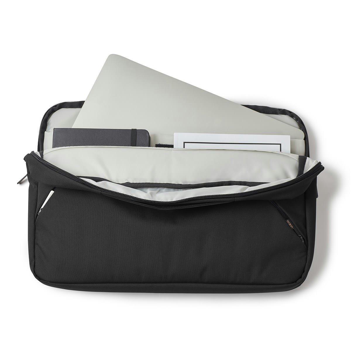 PREMIUM SLIM LAPTOP BAG - Porte-documents et ordinateur en PVC noir