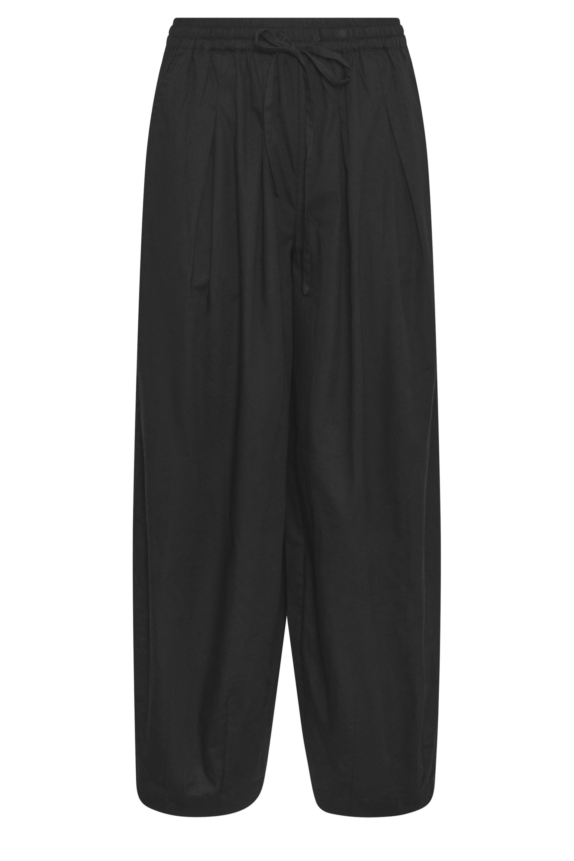 PixieGirl Petite Cotton Poplin Barrel Leg Trousers