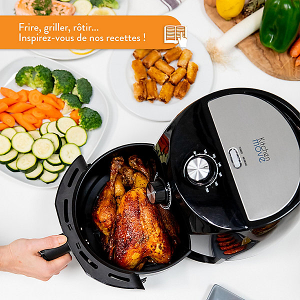 Friteuse sans huile 3.5l 1400w Kitchen Move BAT-611 tornado