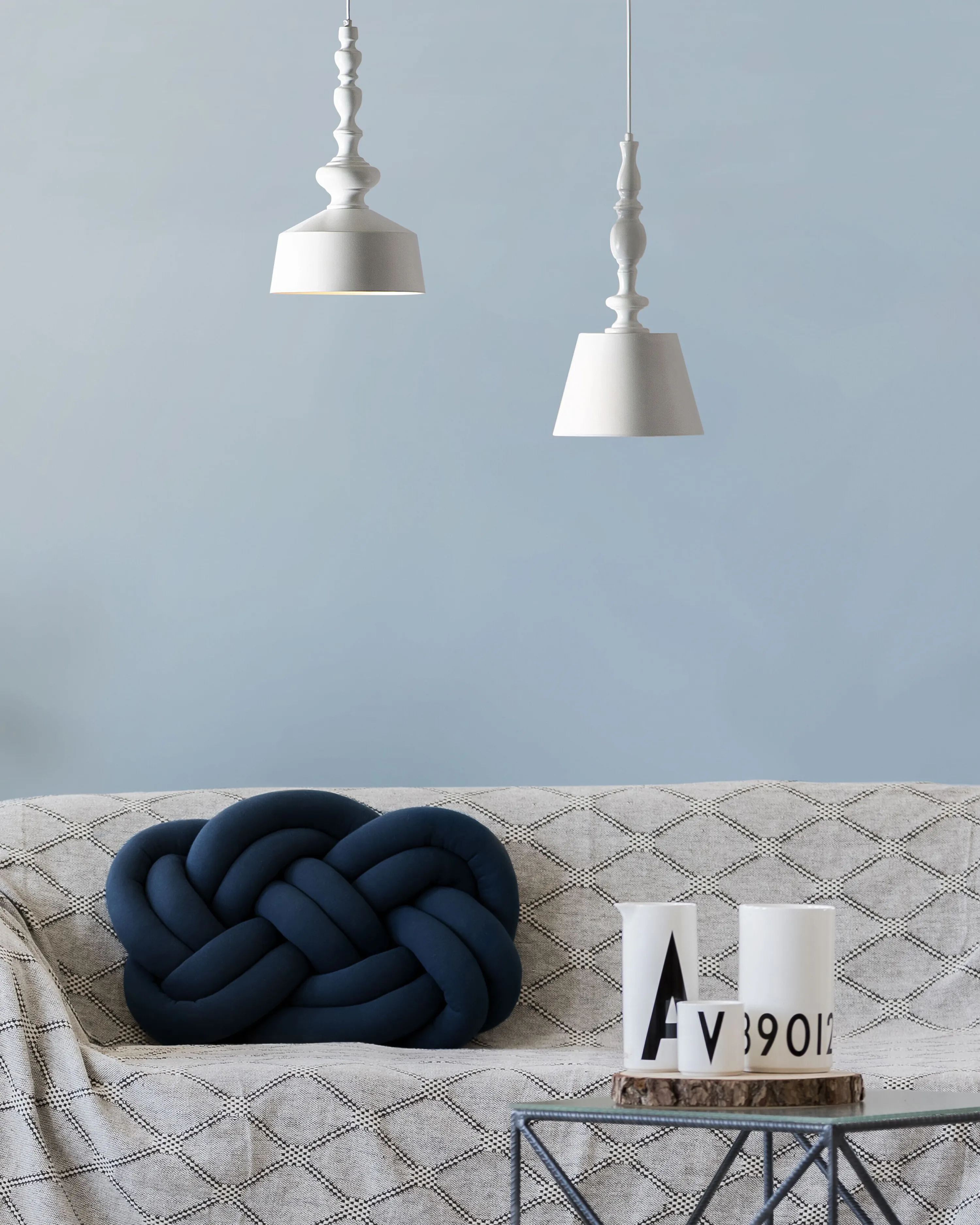 Pendant Lamp DRIVA Metal White