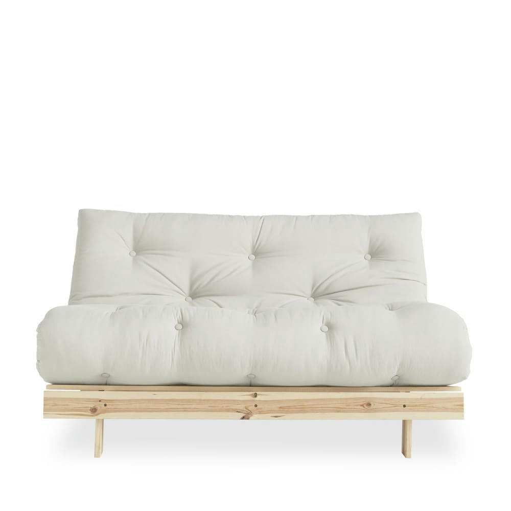 ROOTS - Canapé convertible en pin massif avec futon