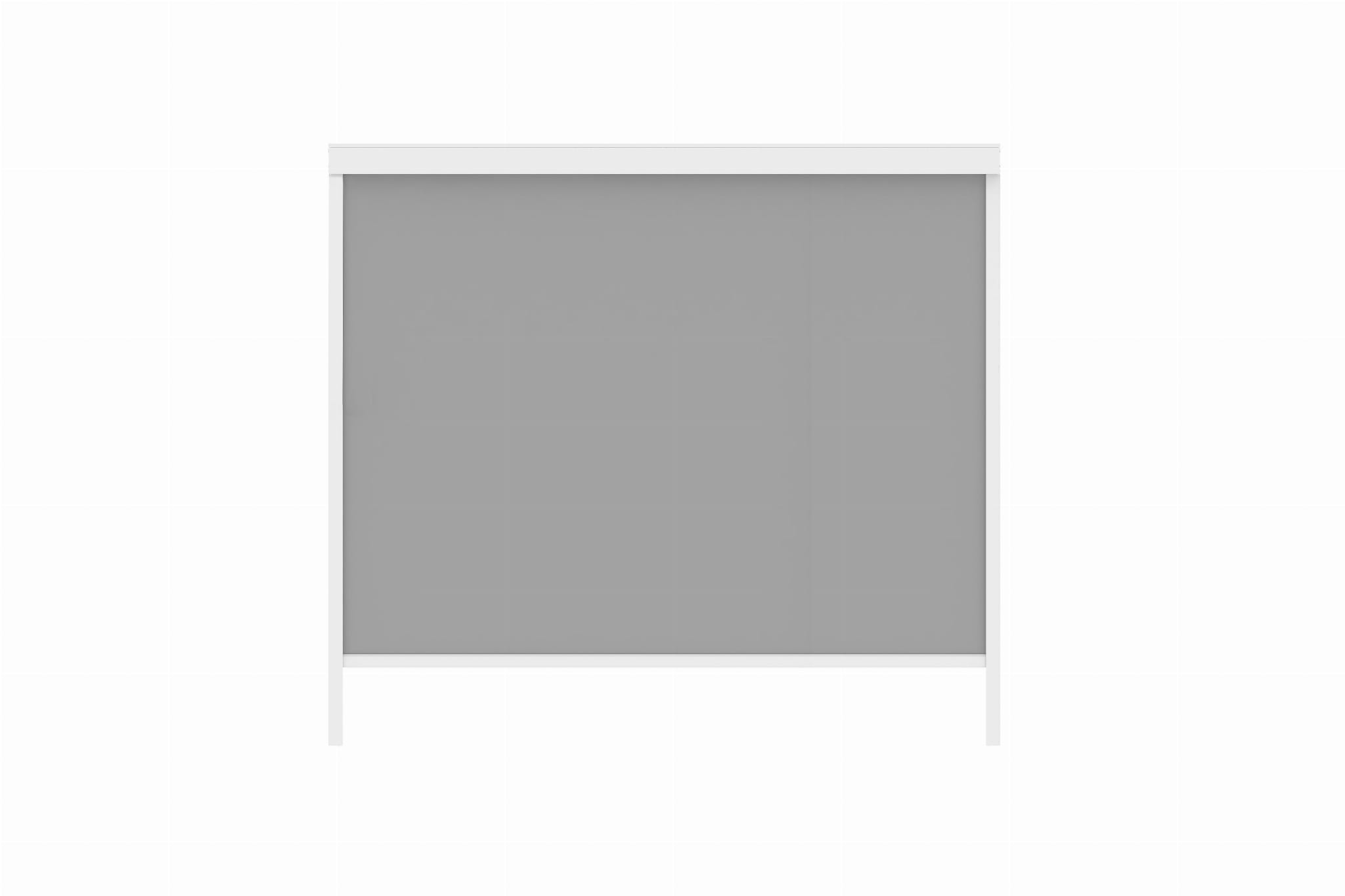 Elektryczna ścianka boczna do pergoli biała 4m markiza aluminiowa