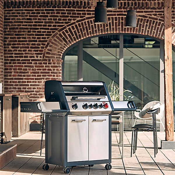 Barbecue gaz Monroe Pro 4 SIKSwitch Grid   HousseTURBOZONE