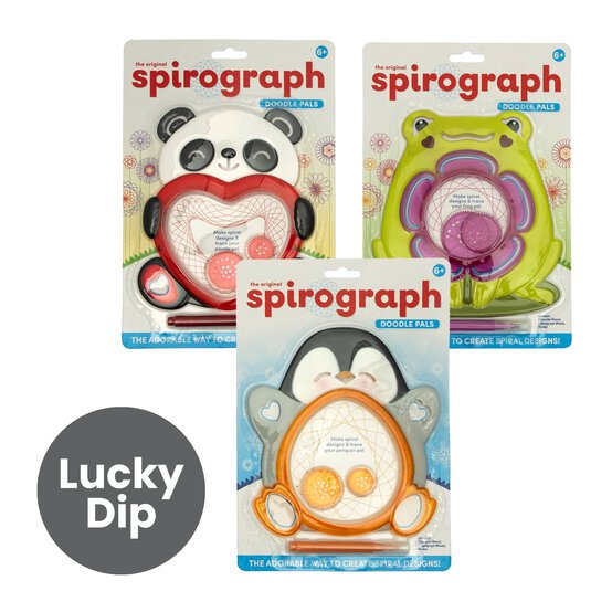 Assorted Spirograph Doodle Pals