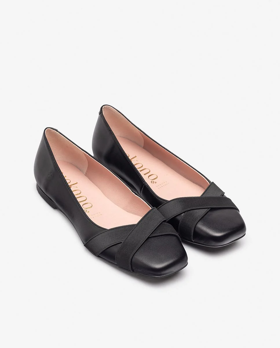 Zapato plano LENNA-102 negro