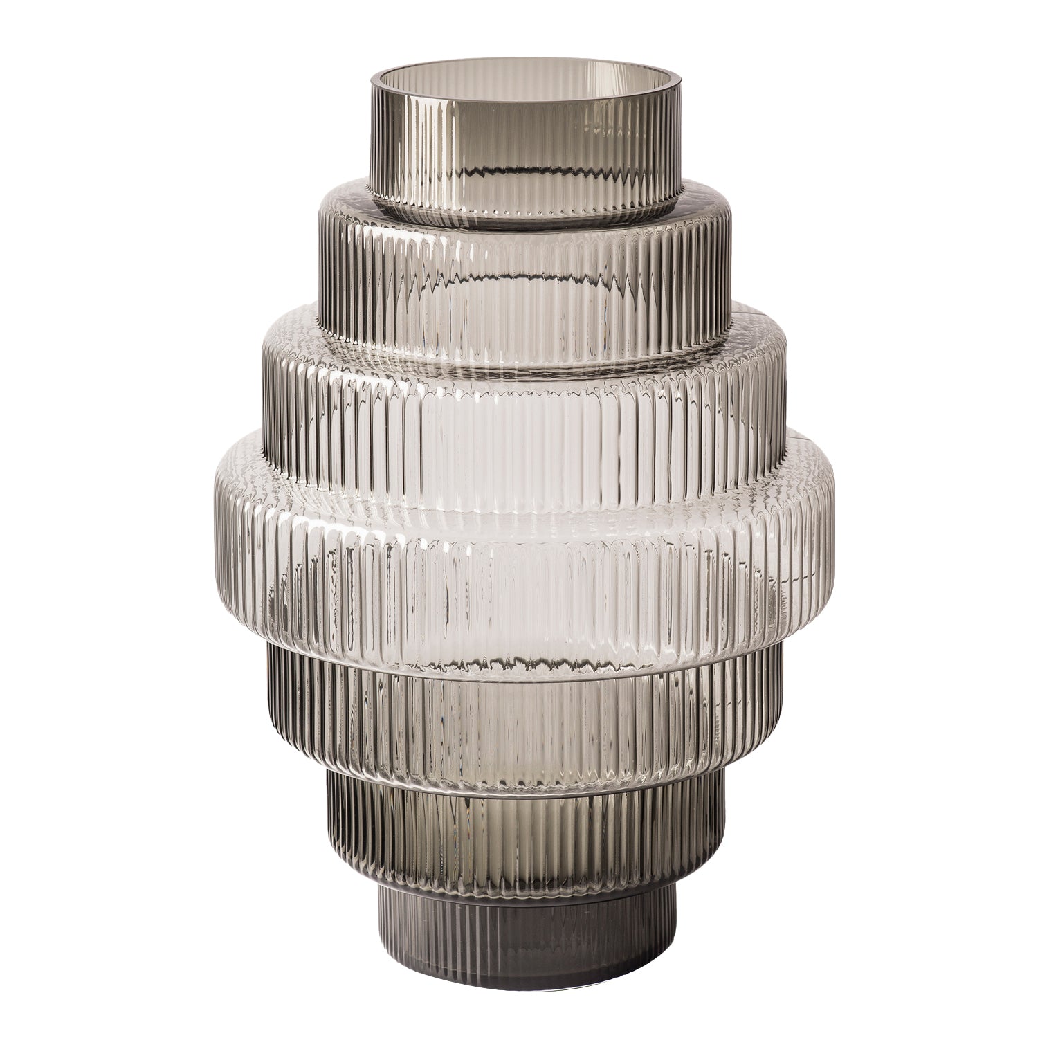 POLSPOTTEN Steps Vaas S - Grijs