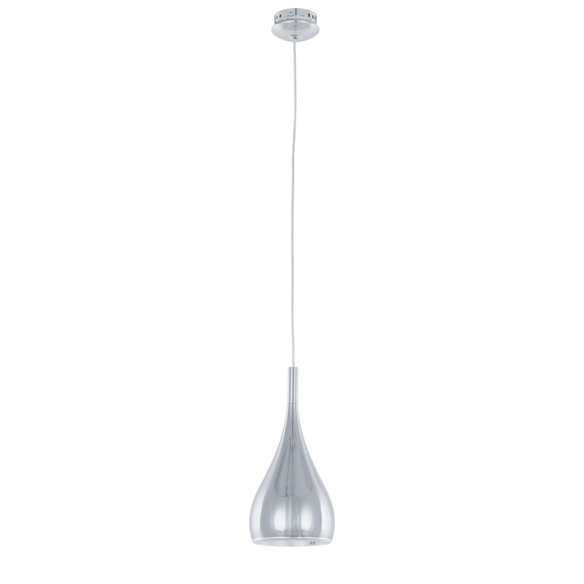Lampa wisząca chromowana Anon 1xE27x60W wym: 120x16x16 cm Italux