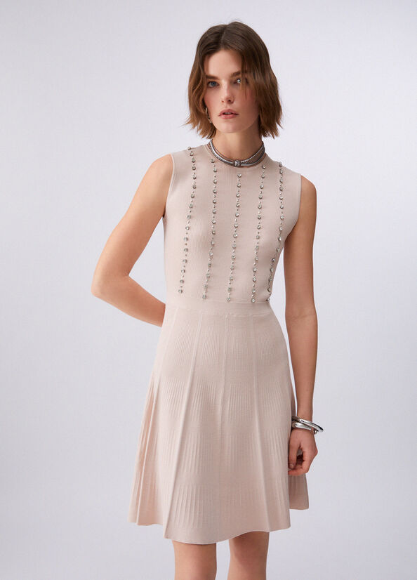 Abito corto in maglia