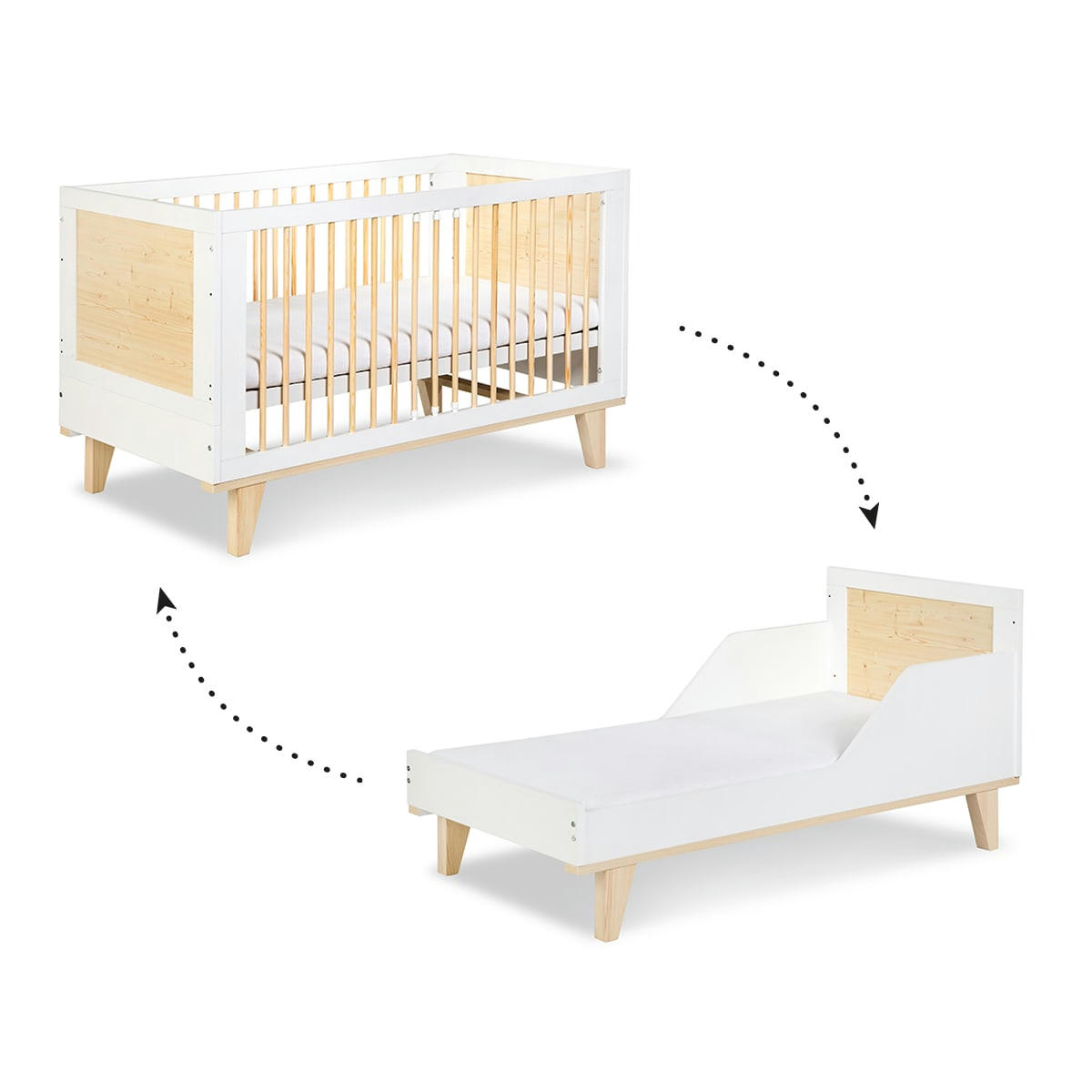 LYDIA - Lit évolutif 70x140