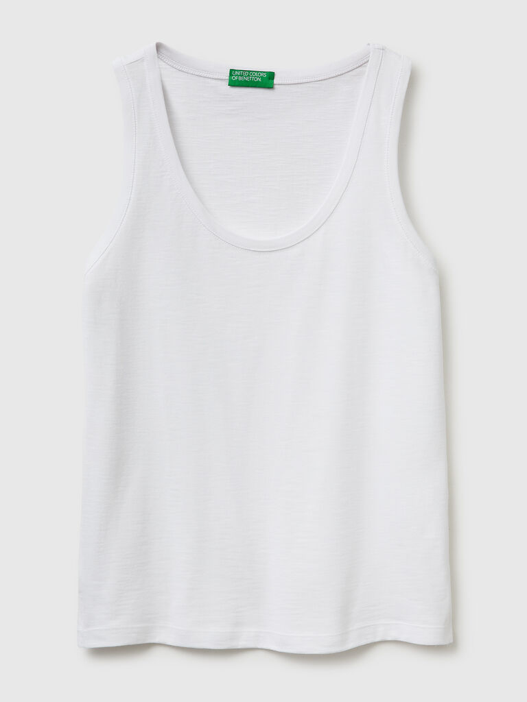 Tank top in lightweight cotton