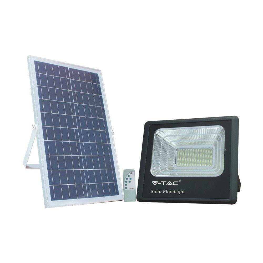 Naświetlacz halogen LED V-TAC Solarny 40W IP65 VT-200W neutralny 3100lm