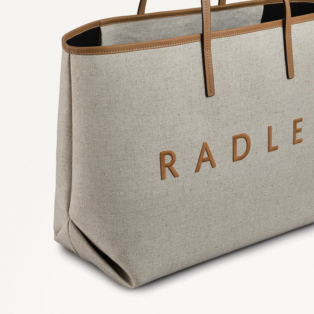 Sutherland Row - Large Open Top Tote Bag