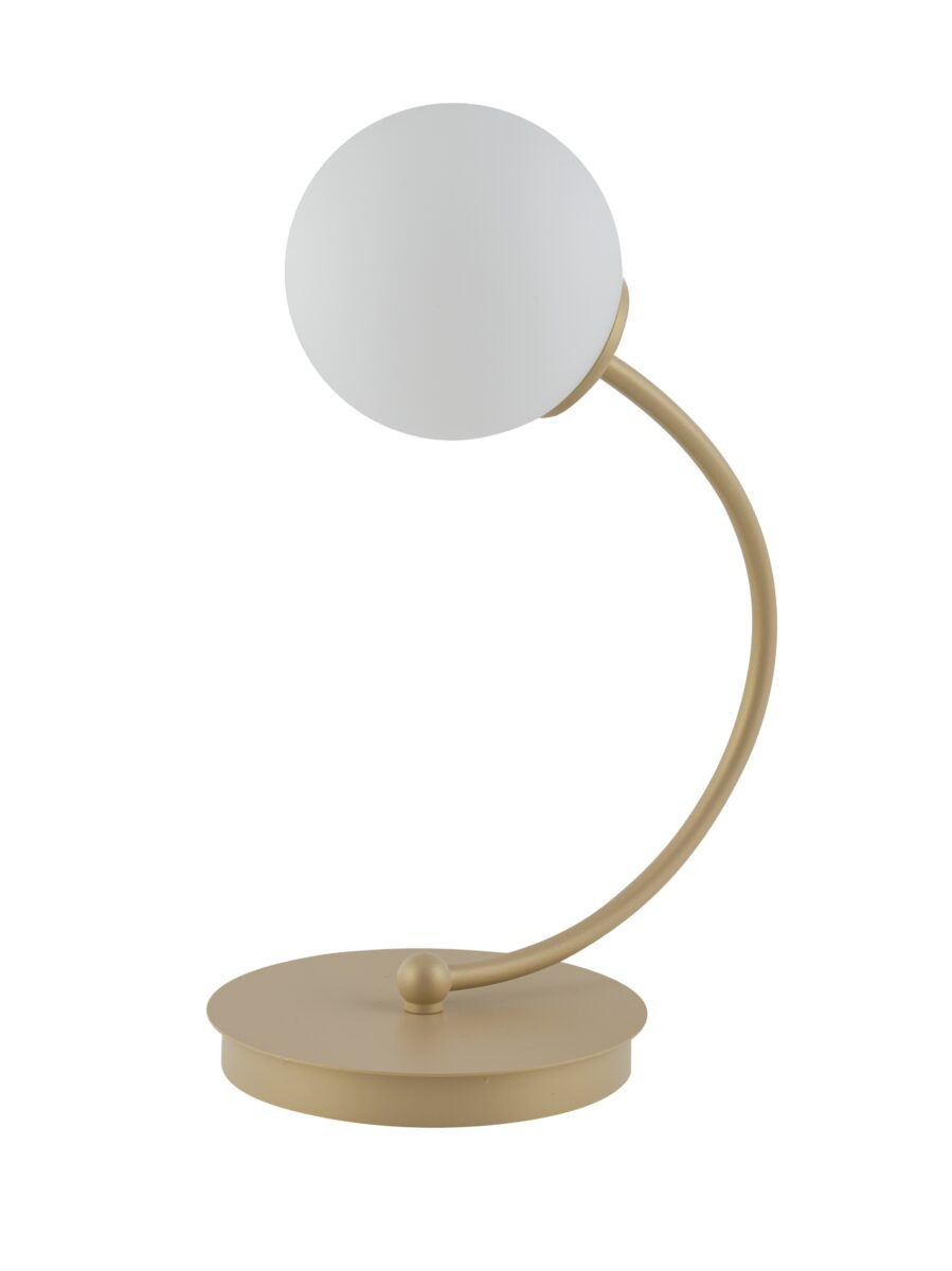 Lampa stołowazłoty beo-biała Velvet 1xG9x12WSigma Lighting