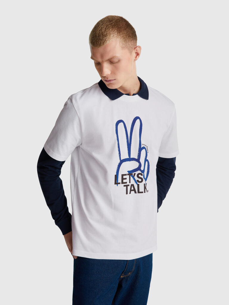 Relaxed fit t-shirt with print