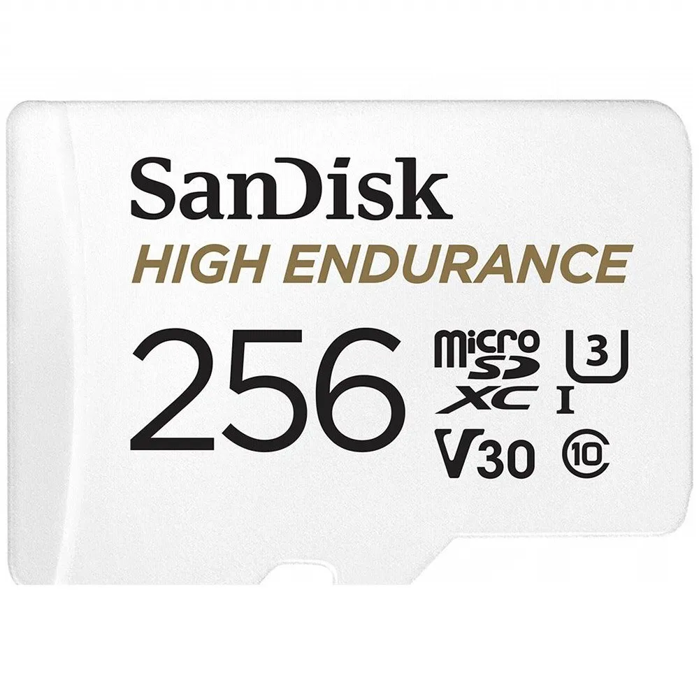 Sandisk High Endurance 256GB MicroSDXC SDSQQNR-256G-GN6IA memory card