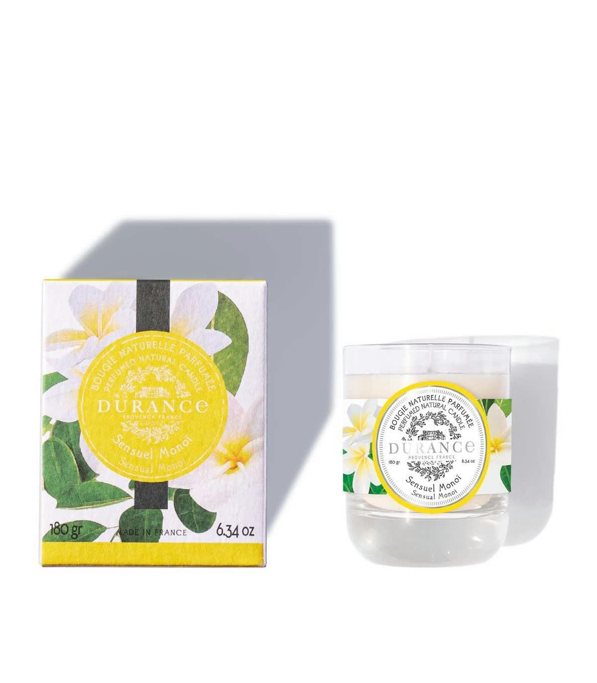 SENSUEL MONOÏ - Bougie Parfumée Naturelle Sensuel Monoï