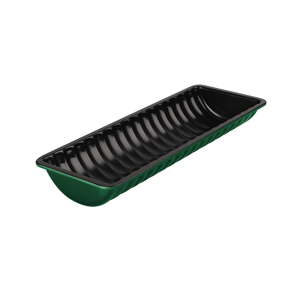 Karbowana forma blacha do pieczenia 31.5x12cm BERLINGER HAUS Emerald