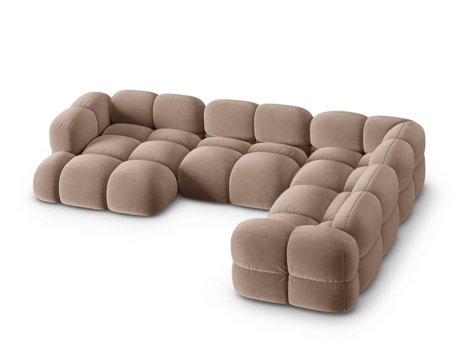 Hoekbank Loretto rechts velvet