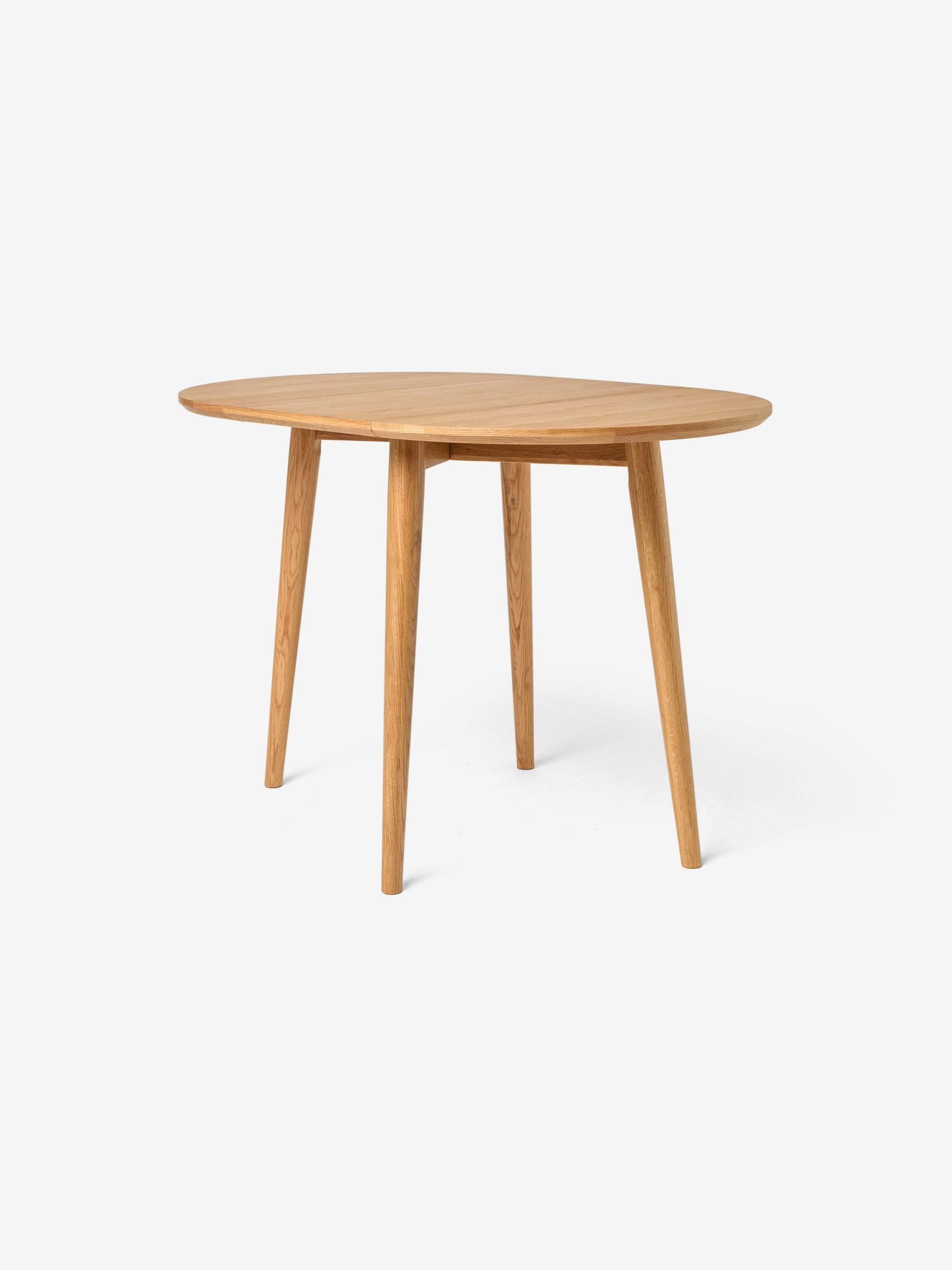 Oak Deauville Square 4 Seater Drop Leaf Dining Table
