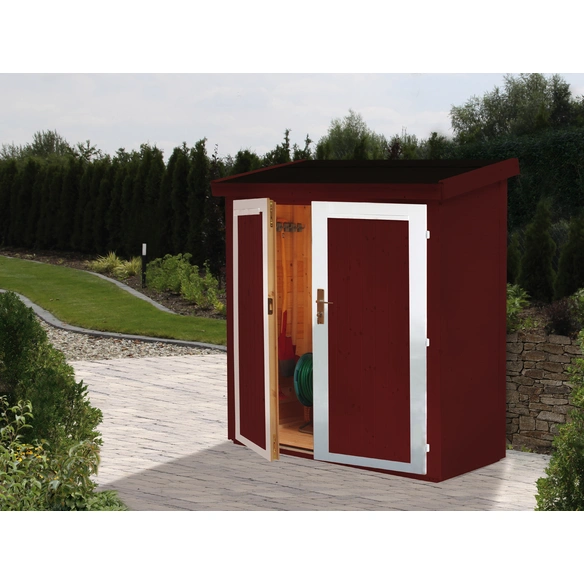 Gartenhaus »Premium«, Holz, BxHxT: 191,8 x 178 x 84 cm (Außenmaße inkl. Dachüberstand)