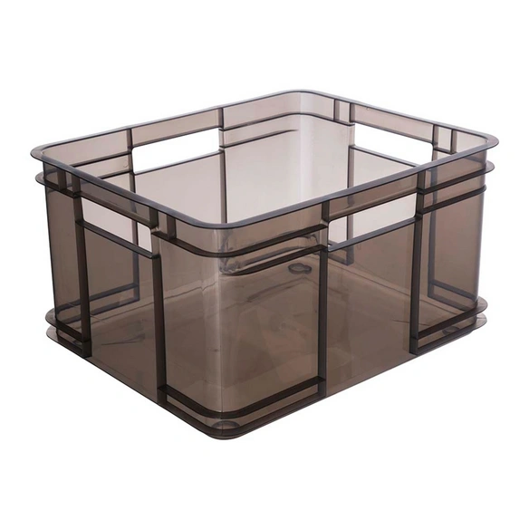 Eurobox »Bruno«, 28,0L 43x35x24 cm crystal grey