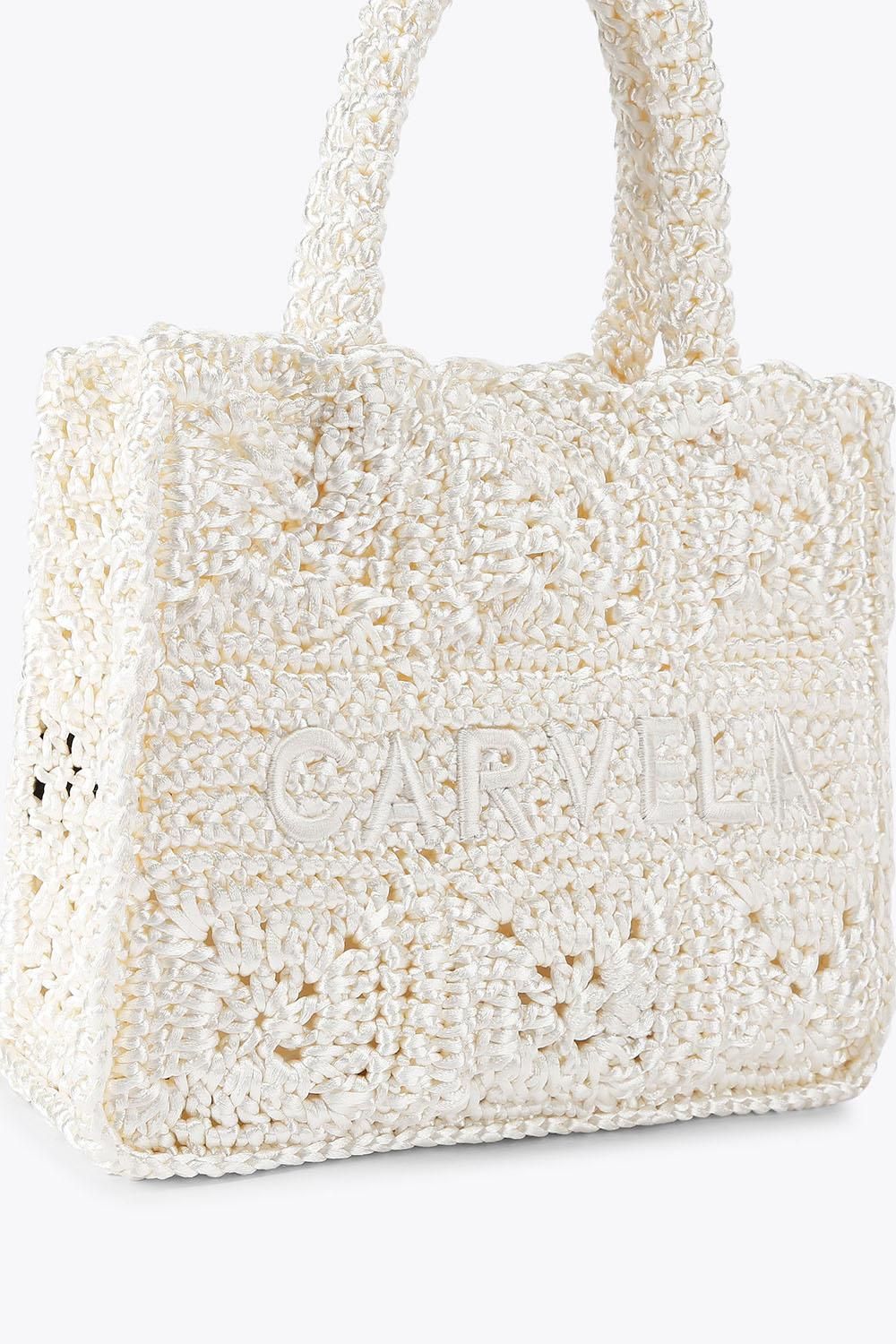 Carvela Salerno Midi Tote' Silk Blend Bag