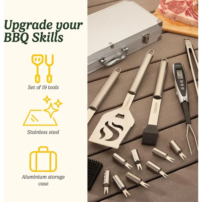 Grillbesteck 20-teilig Cuisinart Deluxe-Grillset