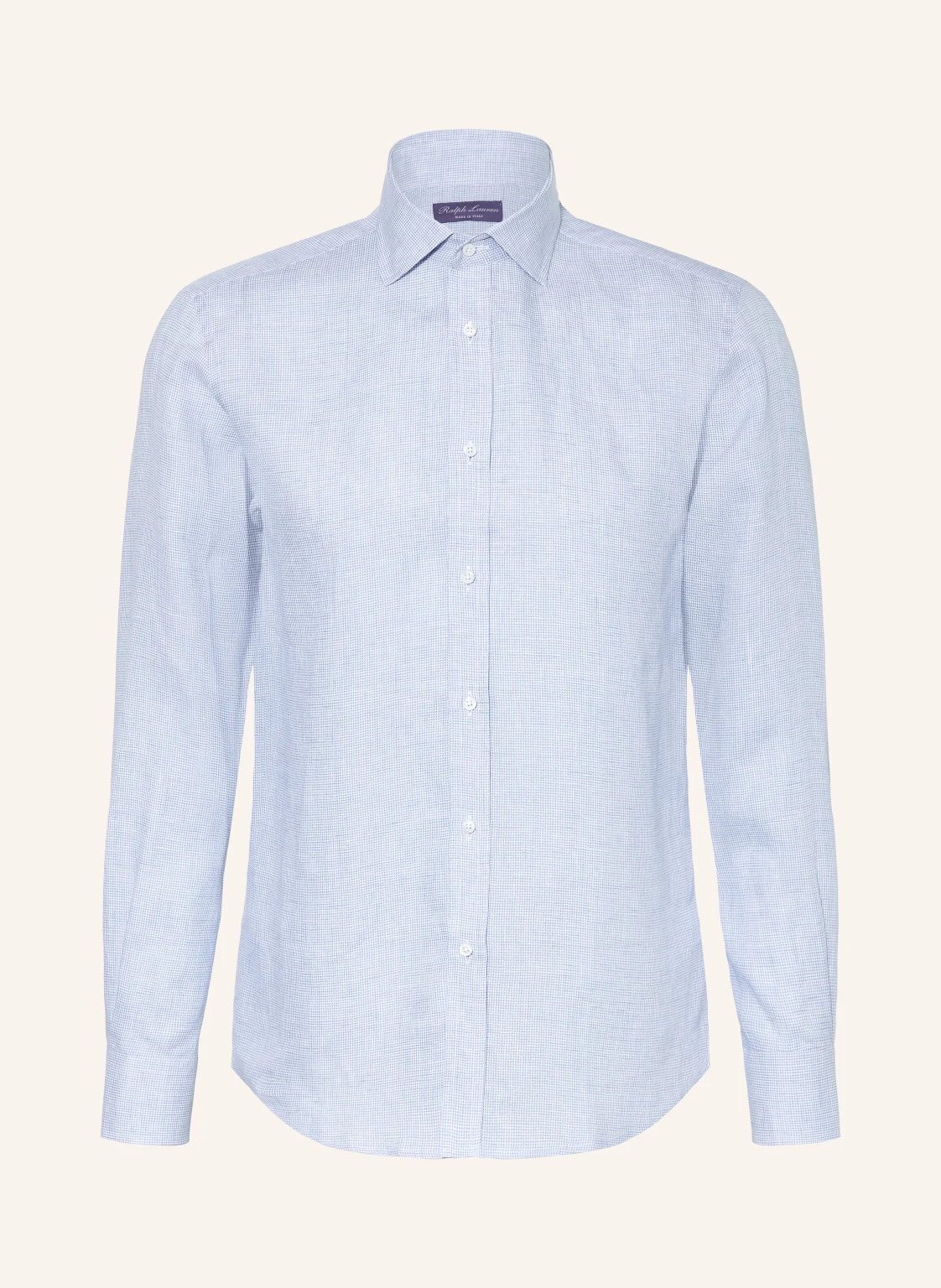 RALPH LAUREN PURPLE LABEL Leinenhemd Regular Fit