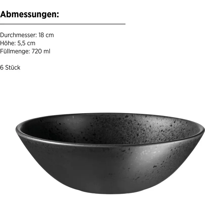 Geschirrset 18-teilig Essential
