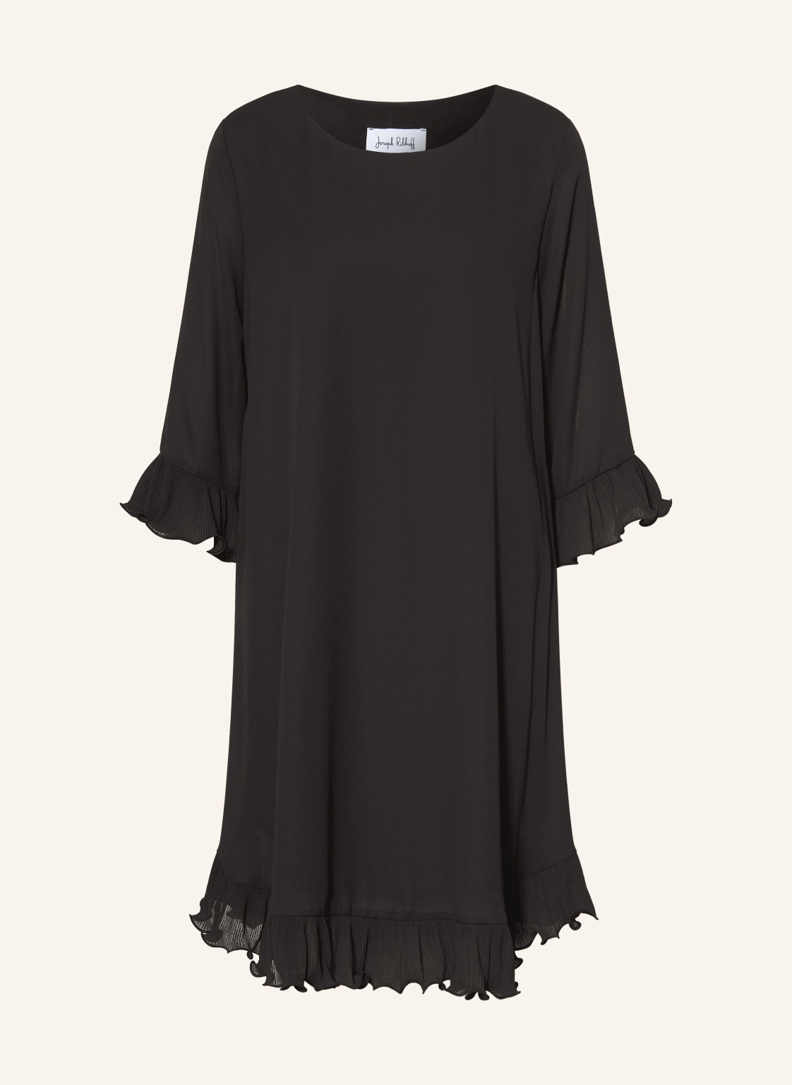 Joseph Ribkoff Kleid mit 3/4-Arm und Rüschen