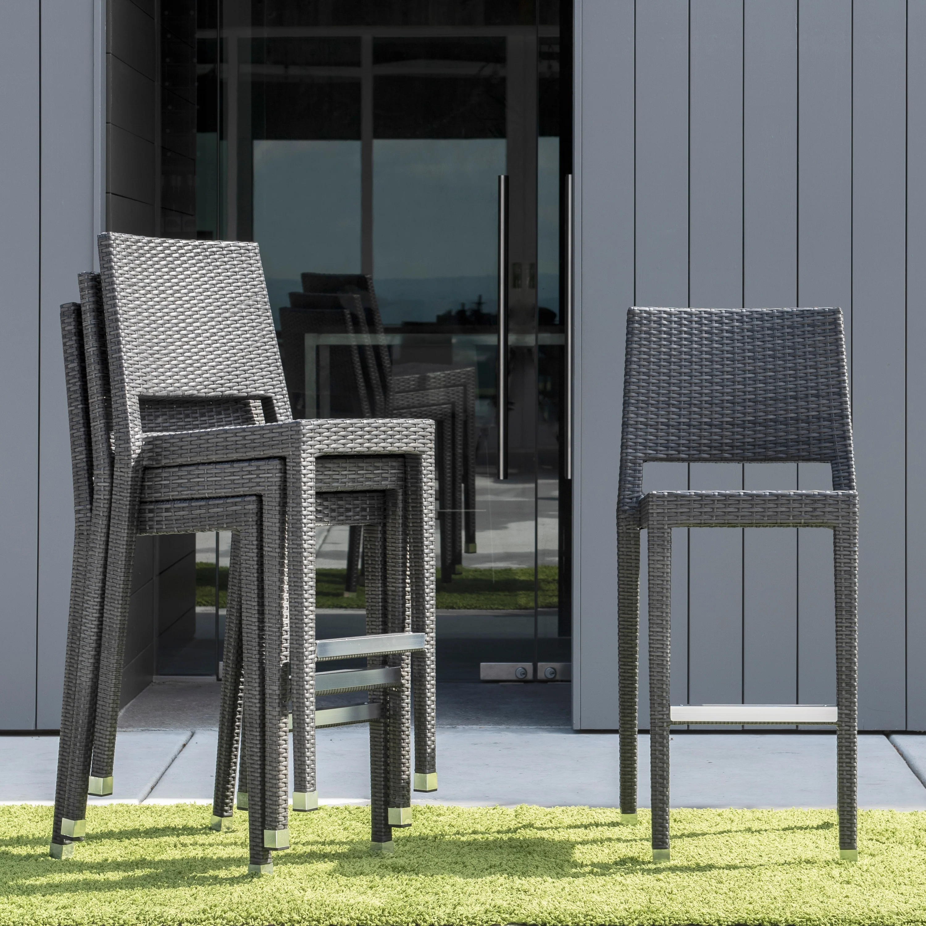 Corvus 30 Patio Bar Stool (Set of 4)