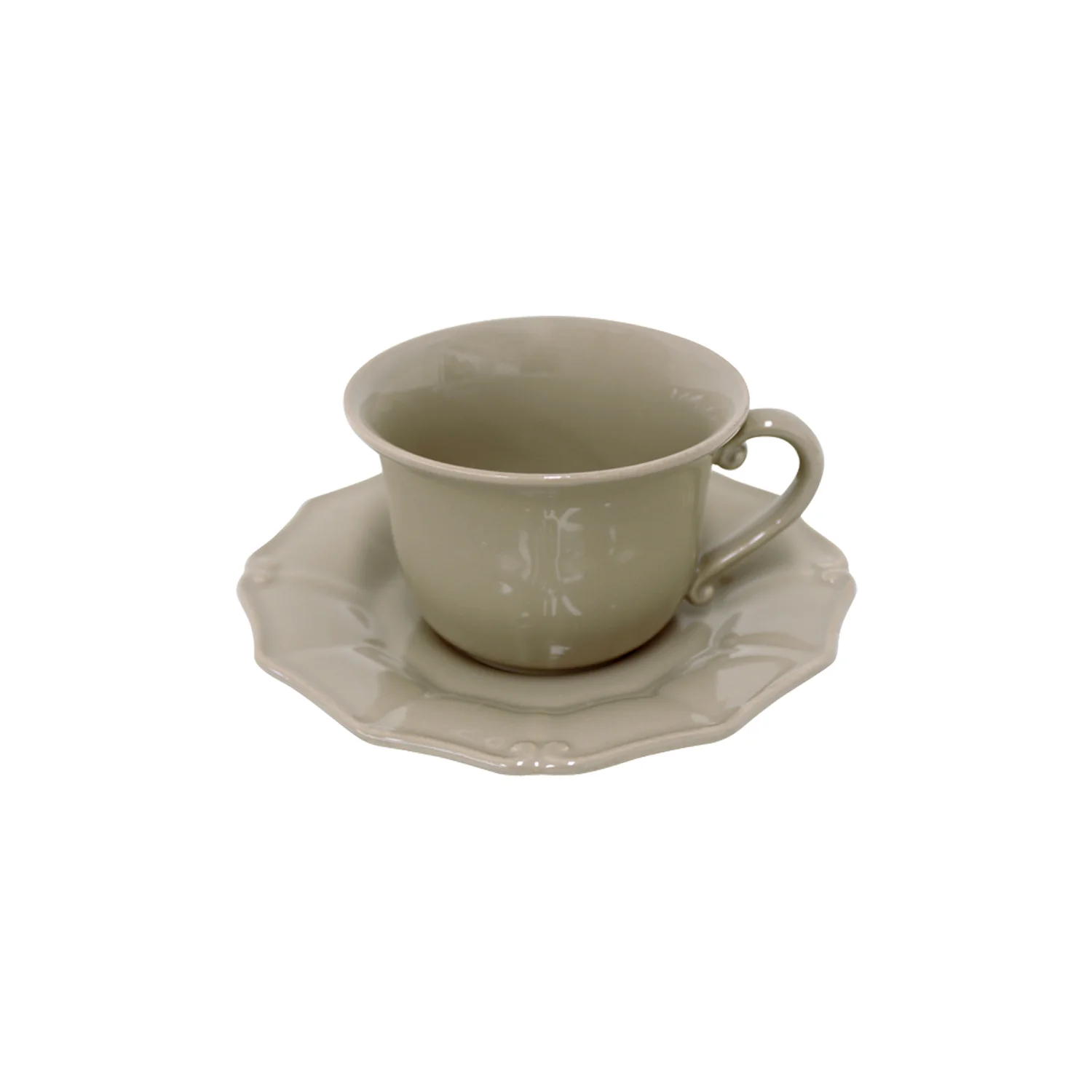 Tea Cup and Saucer Vintage Port, Casafina by COSTA NOVA