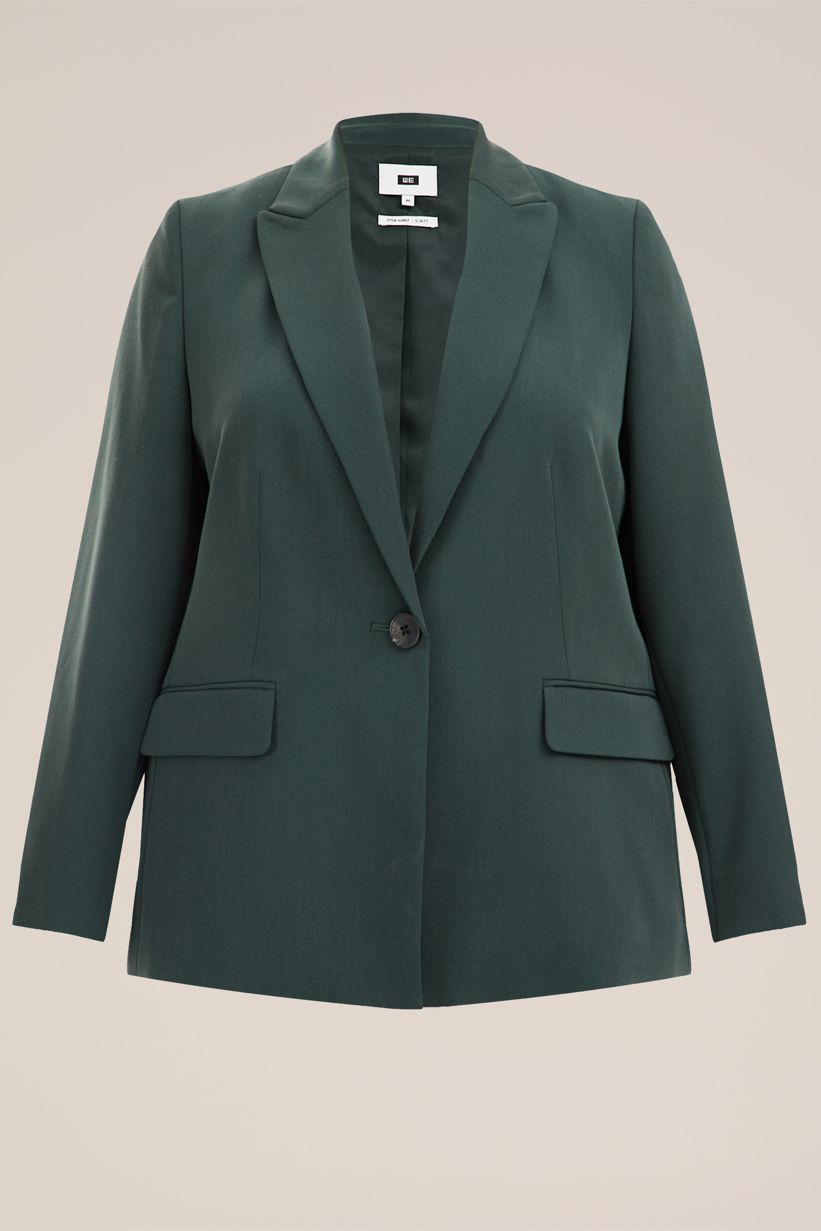 Dames Slim fit blazer - Curve
