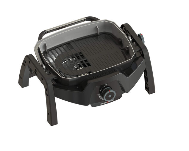 Ziggy Elite Nomad Hotplate & Grill Full Plate Combination - Cast Iron