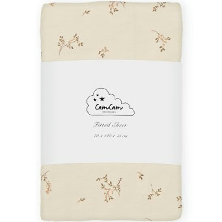 - Drap housse en coton bio Ashley (70 x 140 cm)