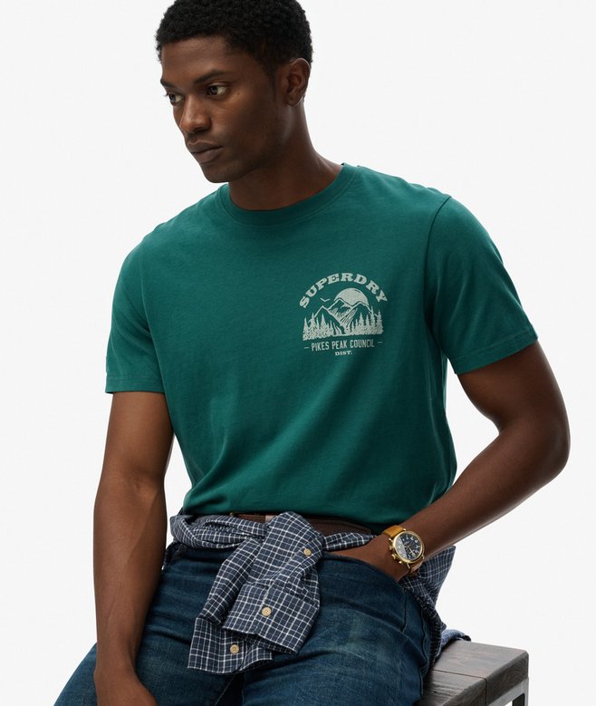 Lo-fi Outdoors Chest T-Shirt