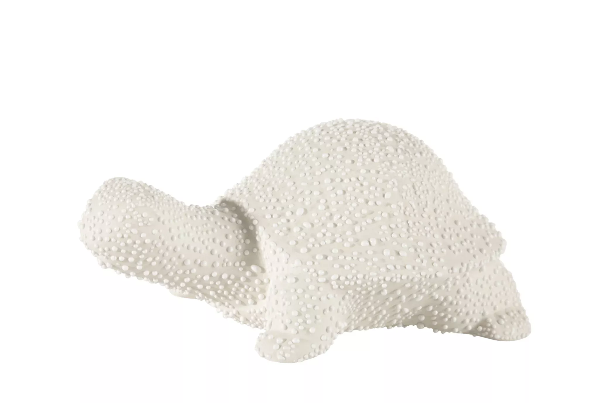 Figurka ceramiczna żółw z efektem rosy 14x8x6 cm RISO