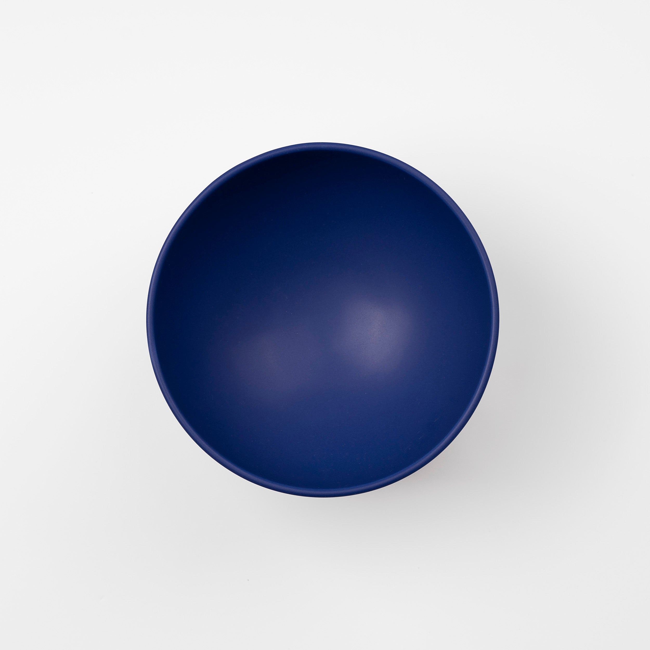 Medium Horizon Blue Modern Pedestal Bowl