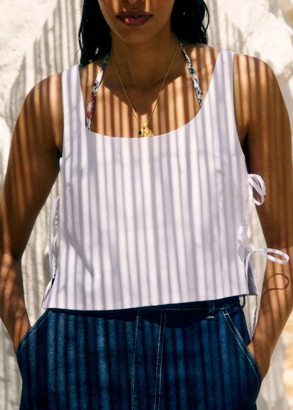 Galdana Blouse - Sézane x Holiday