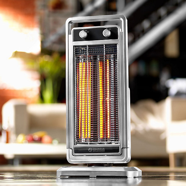 Chauffage d'appoint infrarouge Olimpia Splendid solaria carbon blanc 1100W