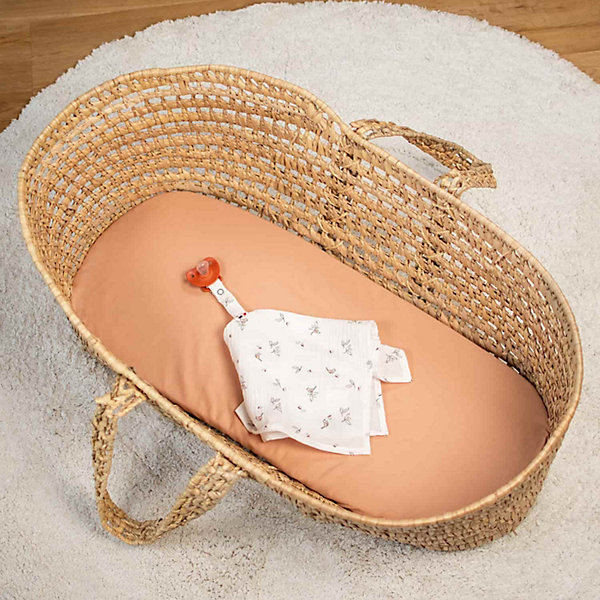 Drap housse couffin en coton jersey Uni