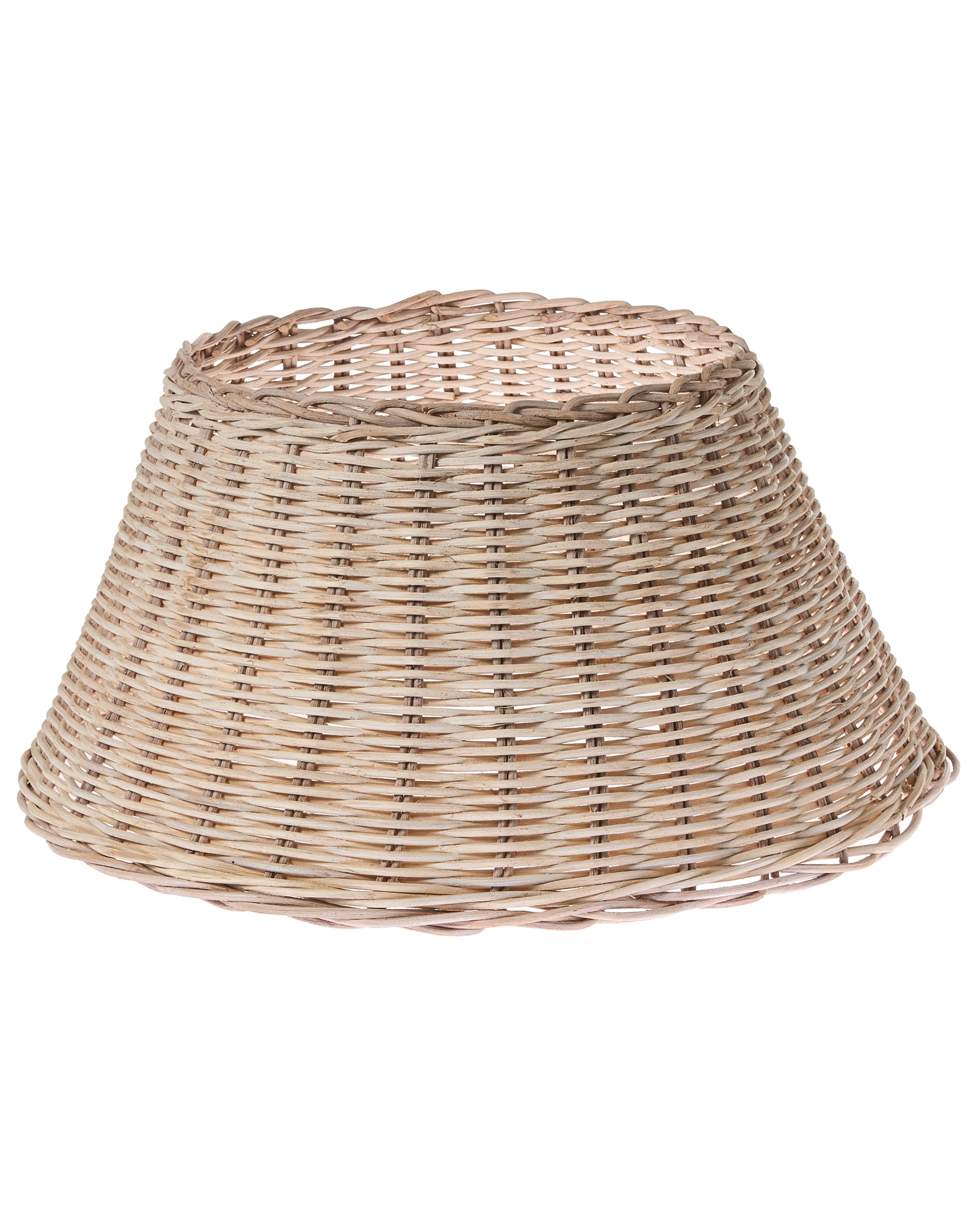 Christmas Tree Collar FLOCON Rattan Light Brown 47 cm