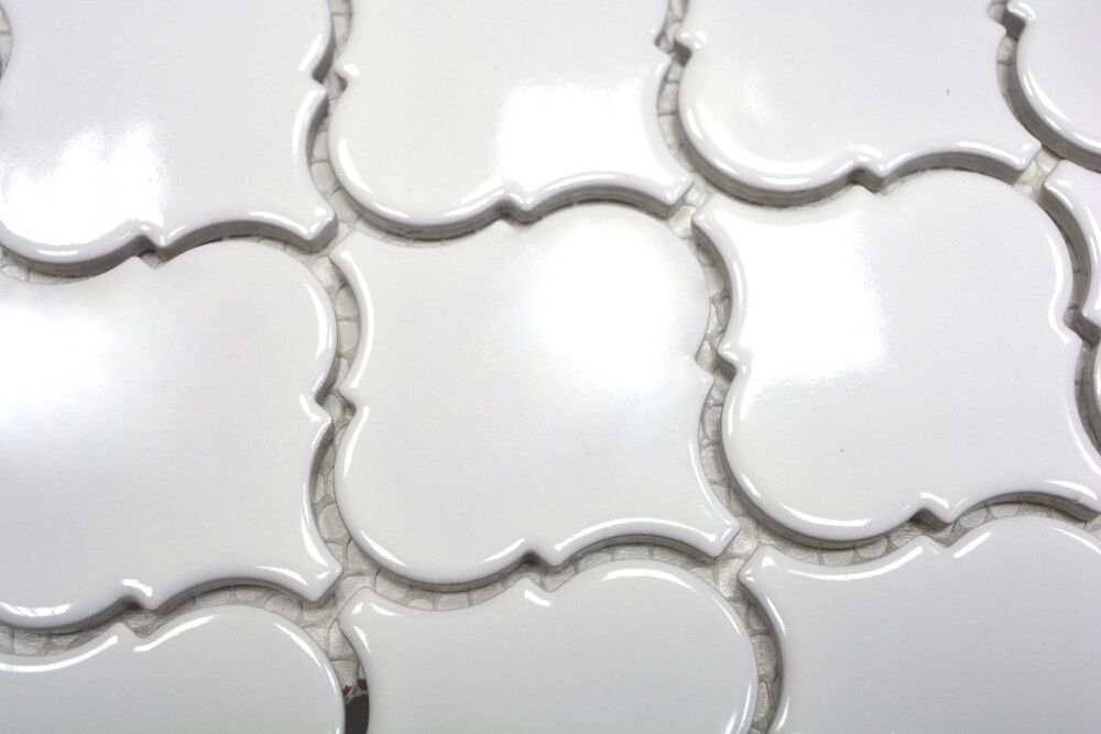 MOSAIKK FLORENTINER HVIT BLANK 29,3X24,5CM