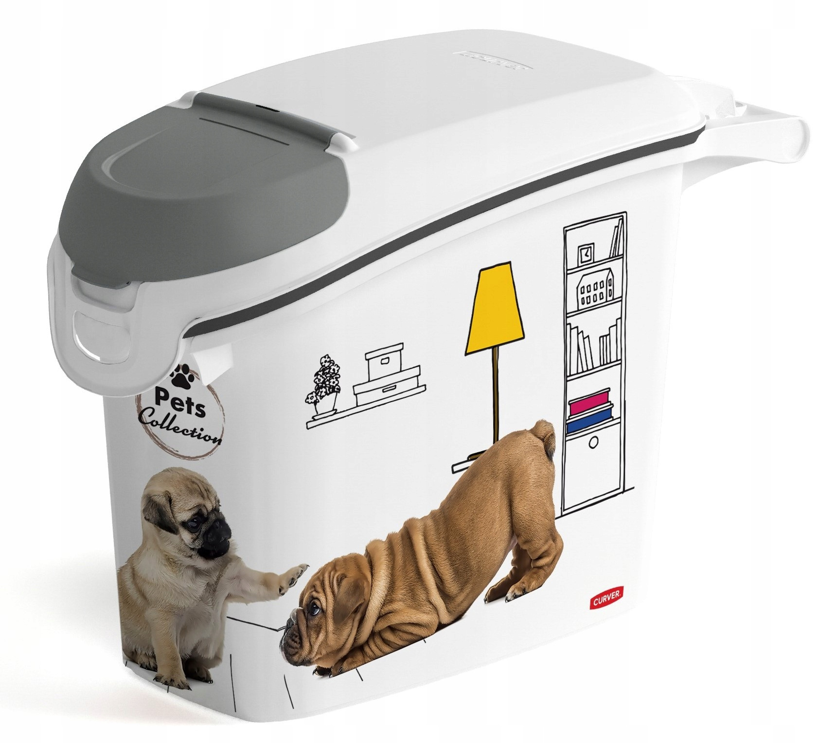 Curver Pojemnik Na Karmę Dla Psa 6 kg 15L Zamykany
