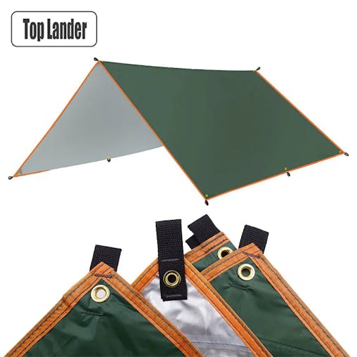 NNEOBA Ultralight Outdoor Waterproof Awning Sun Shade (Green)