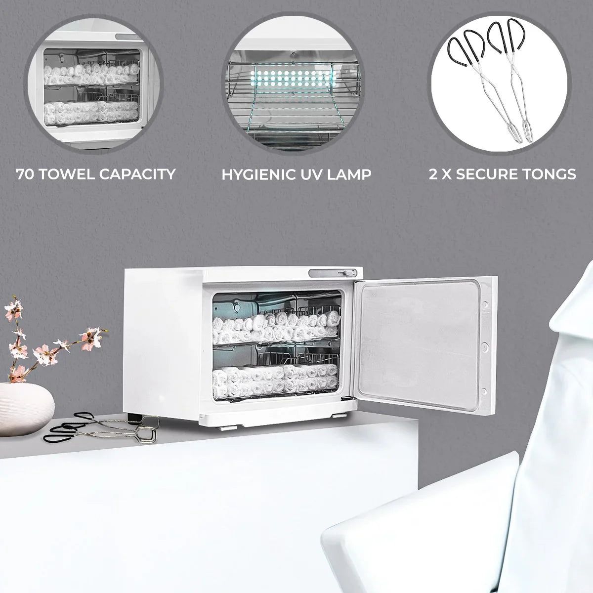 Monstershop White Hot Towel Warmer