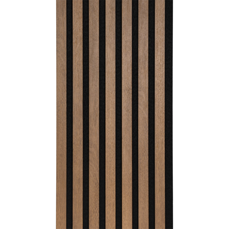 Lambris revêtu Decowall Acoustic chêne rustique 260 x 30 x 3,5 cm 2 pièces CANDO