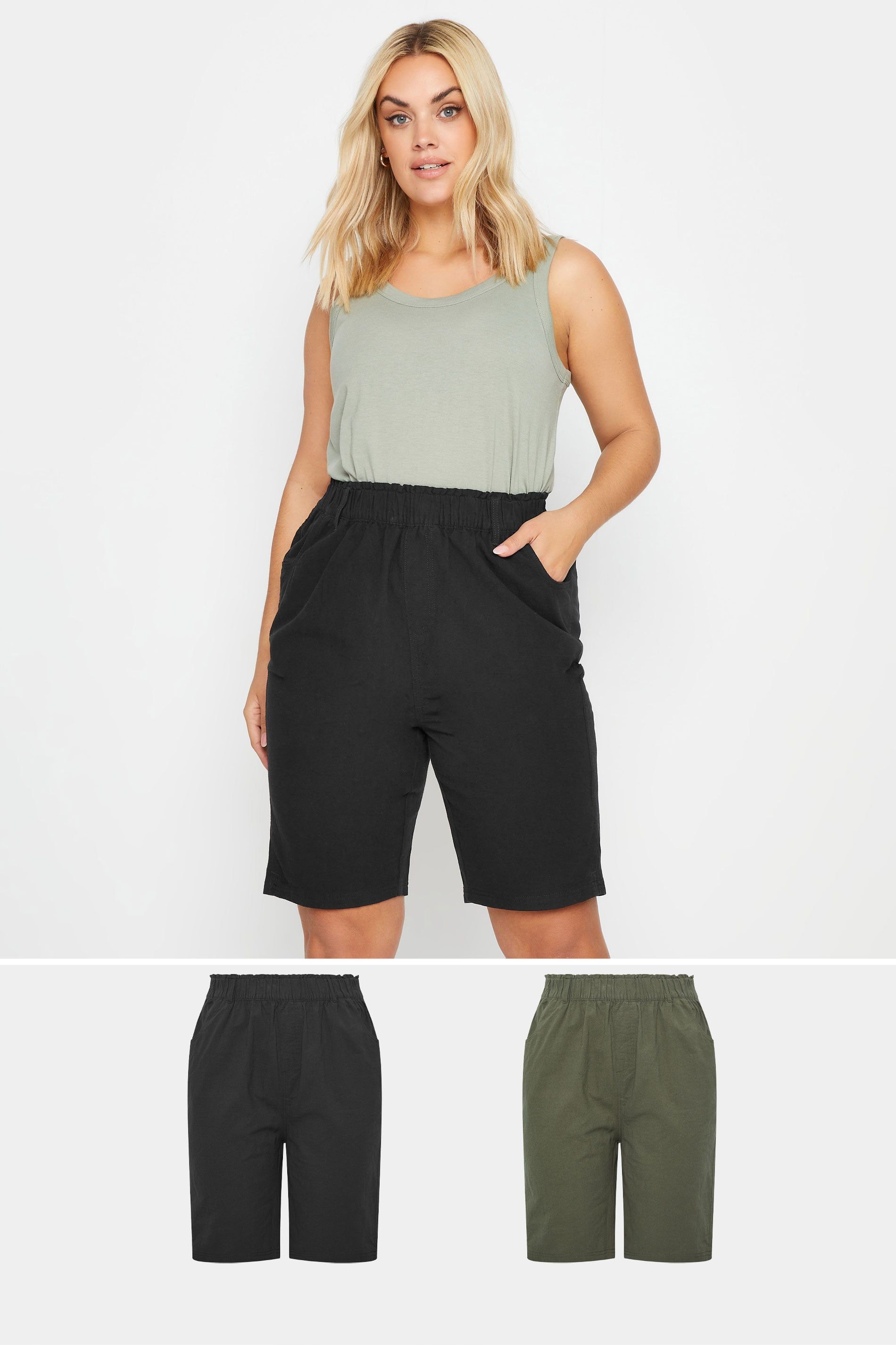 Yours 2 Pack Cool Cotton Shorts