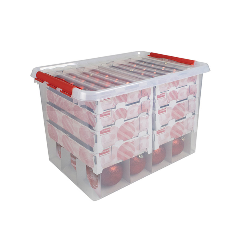 Box de rangement de Noël Q-Line 72 L SUNWARE