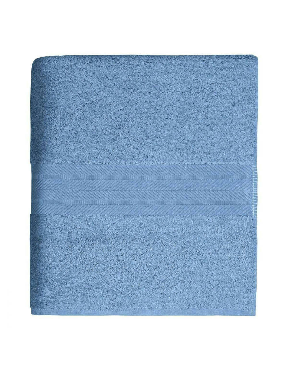 LUXURY - Maxi drap de bain 550gr/m²  lavande 100x150 cm